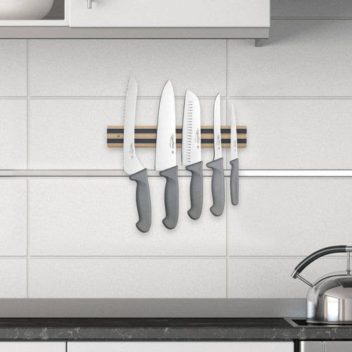 Magnetic Knife And Tool Storage Bar, Wood HIC Kitchen