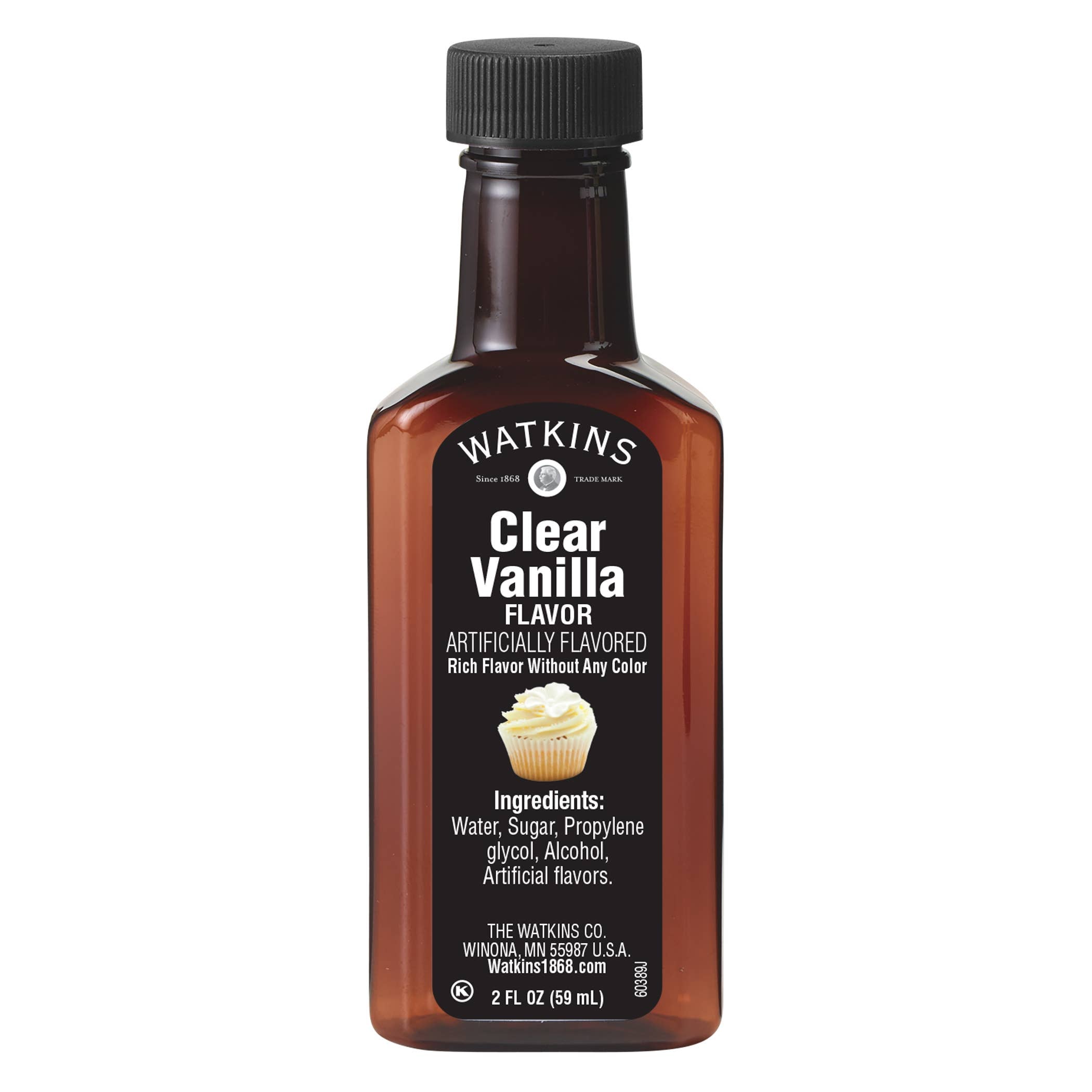 Clear Vanilla Flavor 2 fl oz