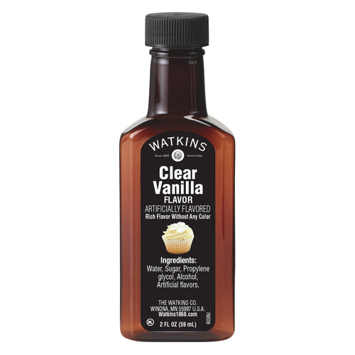 Clear Vanilla Flavor 2 fl oz
