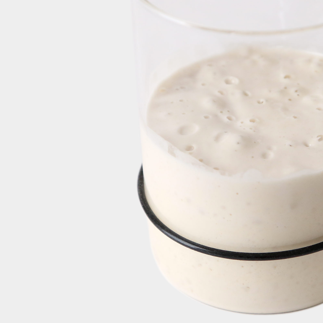 Breadtopia Glass Sourdough Starter Jar with Airflow Lid