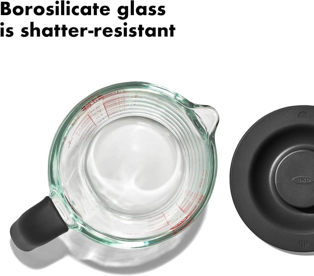 2 Cup Glass Measuring Cup With Lid | OXO
