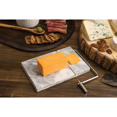 Marble Cheese Slicer, with 2 Replacement Wires