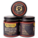 Mushroom Creamed Honey - Lion's Mane & Turkey Tail | Messner Bee Farm