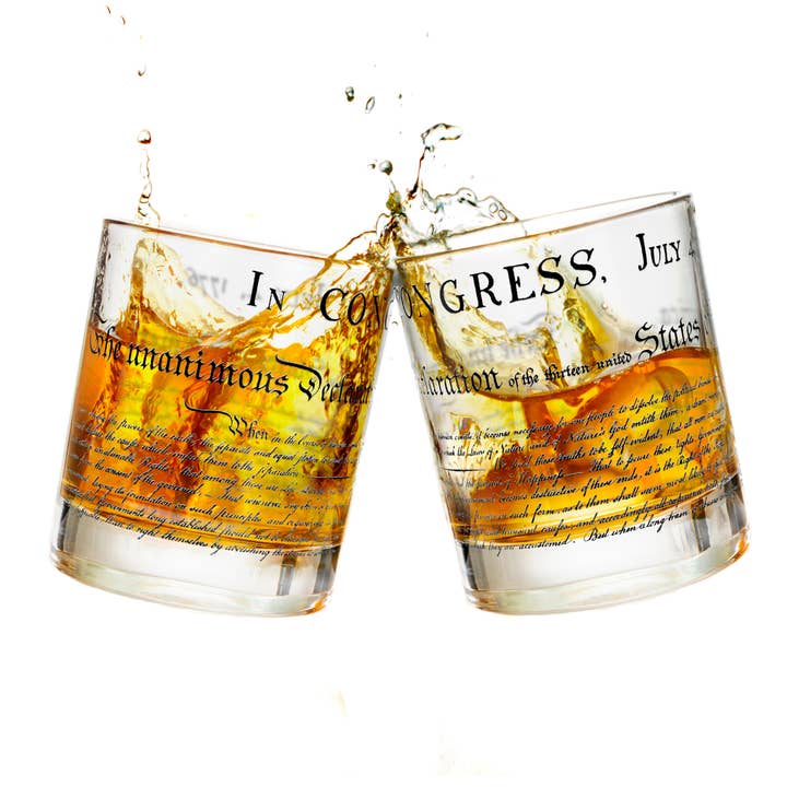 Constitution Whiskey Glasses - Set of 2