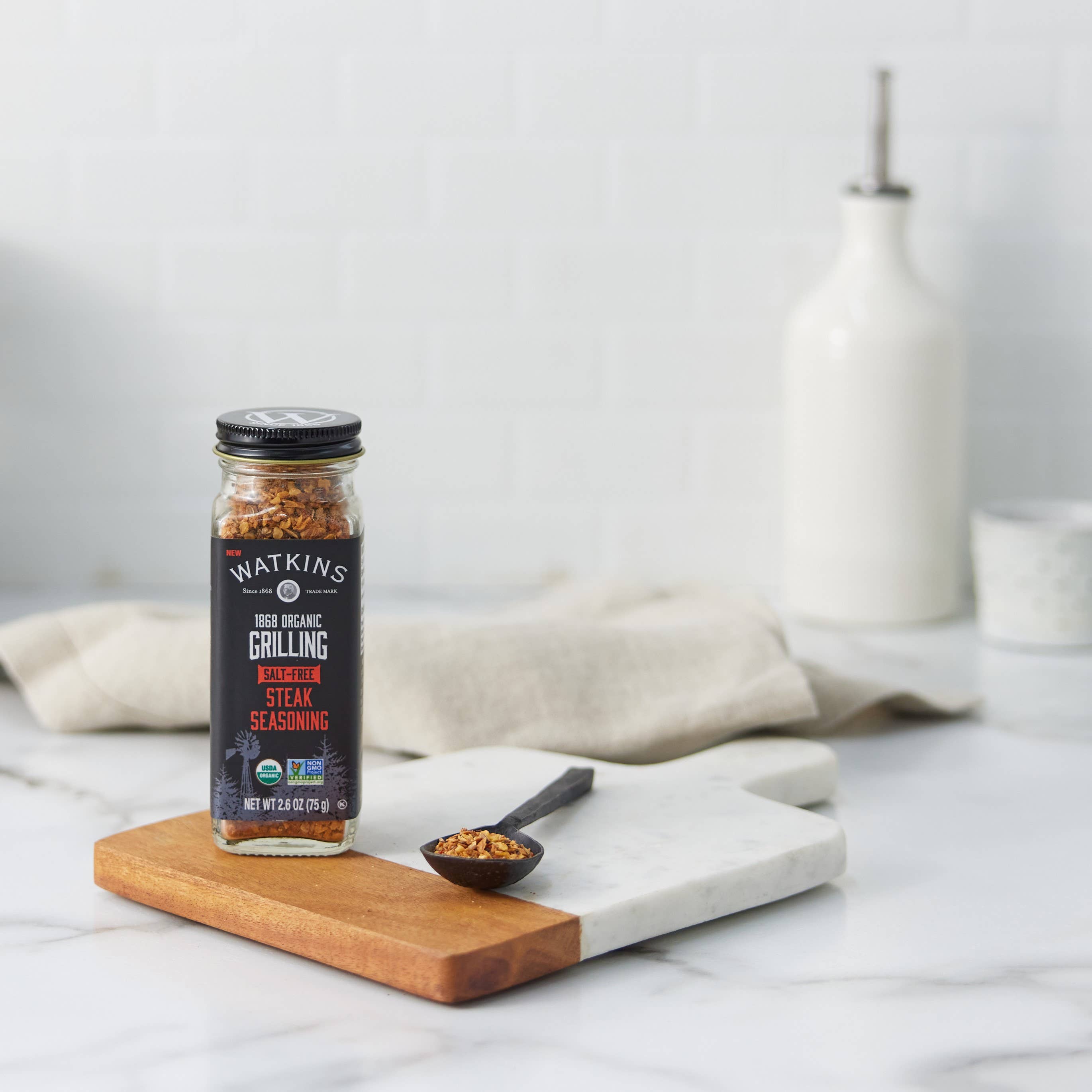 Organic Salt-Free Steak Seasoning, 2.6 oz