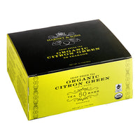 Organic Citron Green Tea Bags - 50/Box