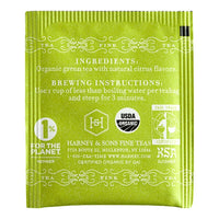 Organic Citron Green Tea Bag Singles