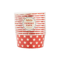 Hamptons Star Paper Sundae Cups