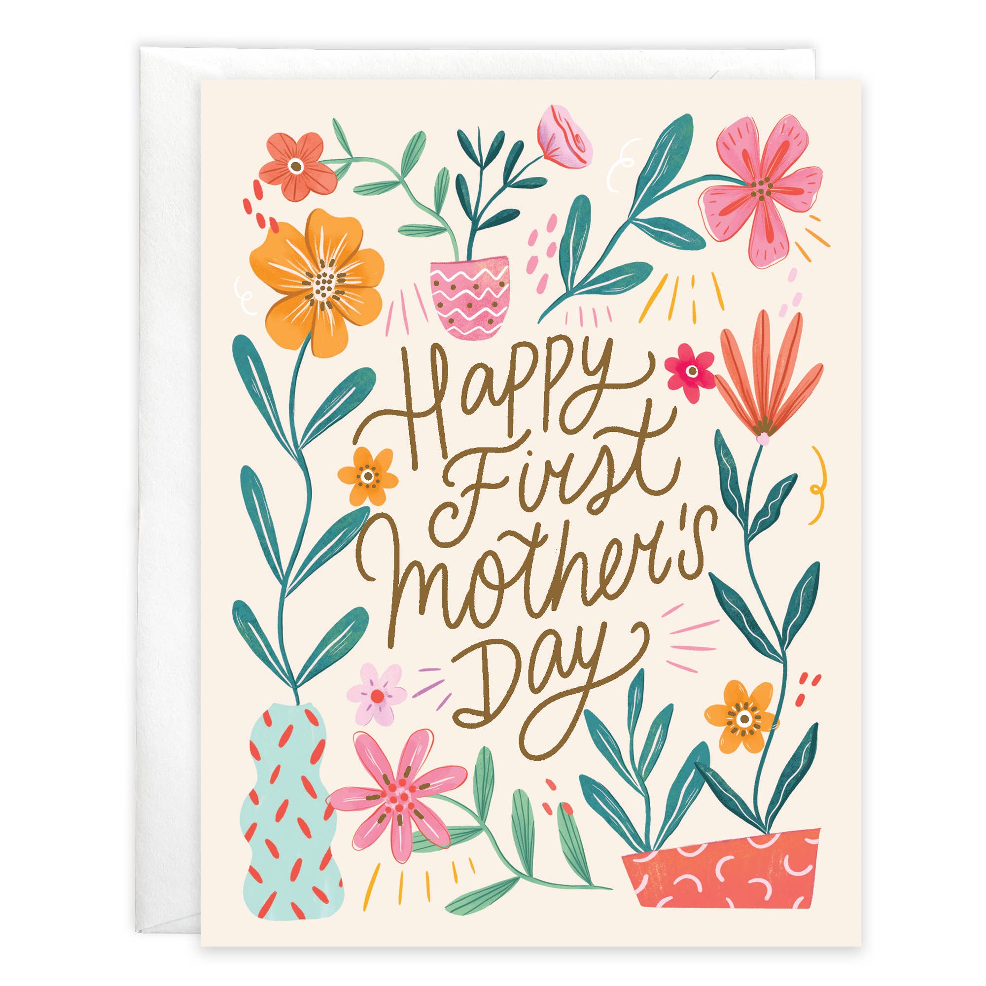 Mother's Day Greeting Card - 1st Mother's Day