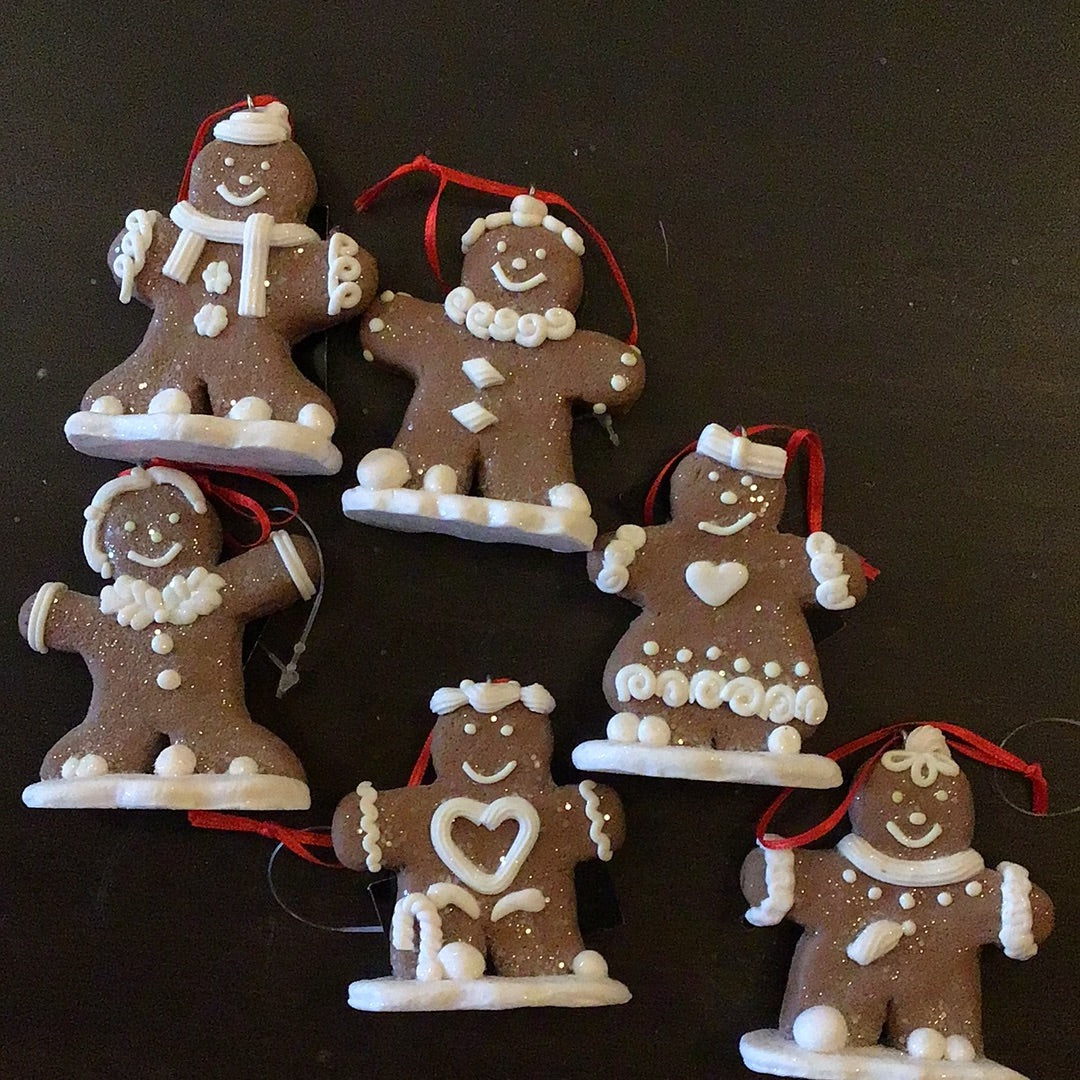 Gingerbread Cookie Ornaments