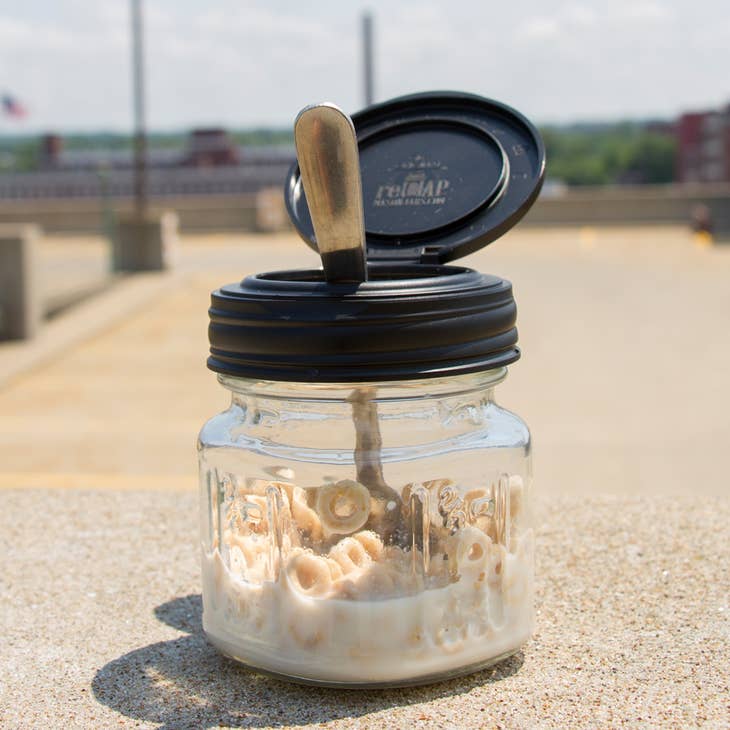 reCAP® Mason Jars Lid FLIP Cap, Regular Mouth