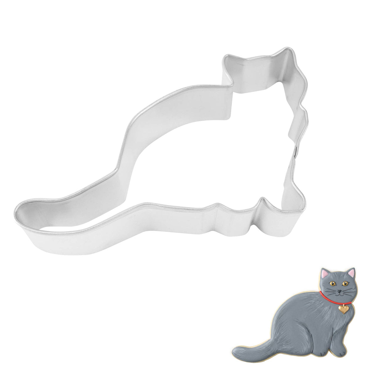 Cat Kitten Cookie Cutter (4.5")