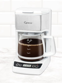 Capresso Mini Drip 5-Cup Coffee Maker - White