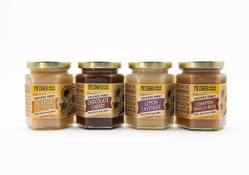 Cinnamon Vanilla Bean Creamed Honey | Messner Bee Farm
