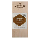 2-Pack of  5"x11" Grilling Planks (3 Flavors Available)
