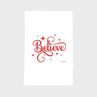 Believe Christmas Tea Towels | Santa Towel