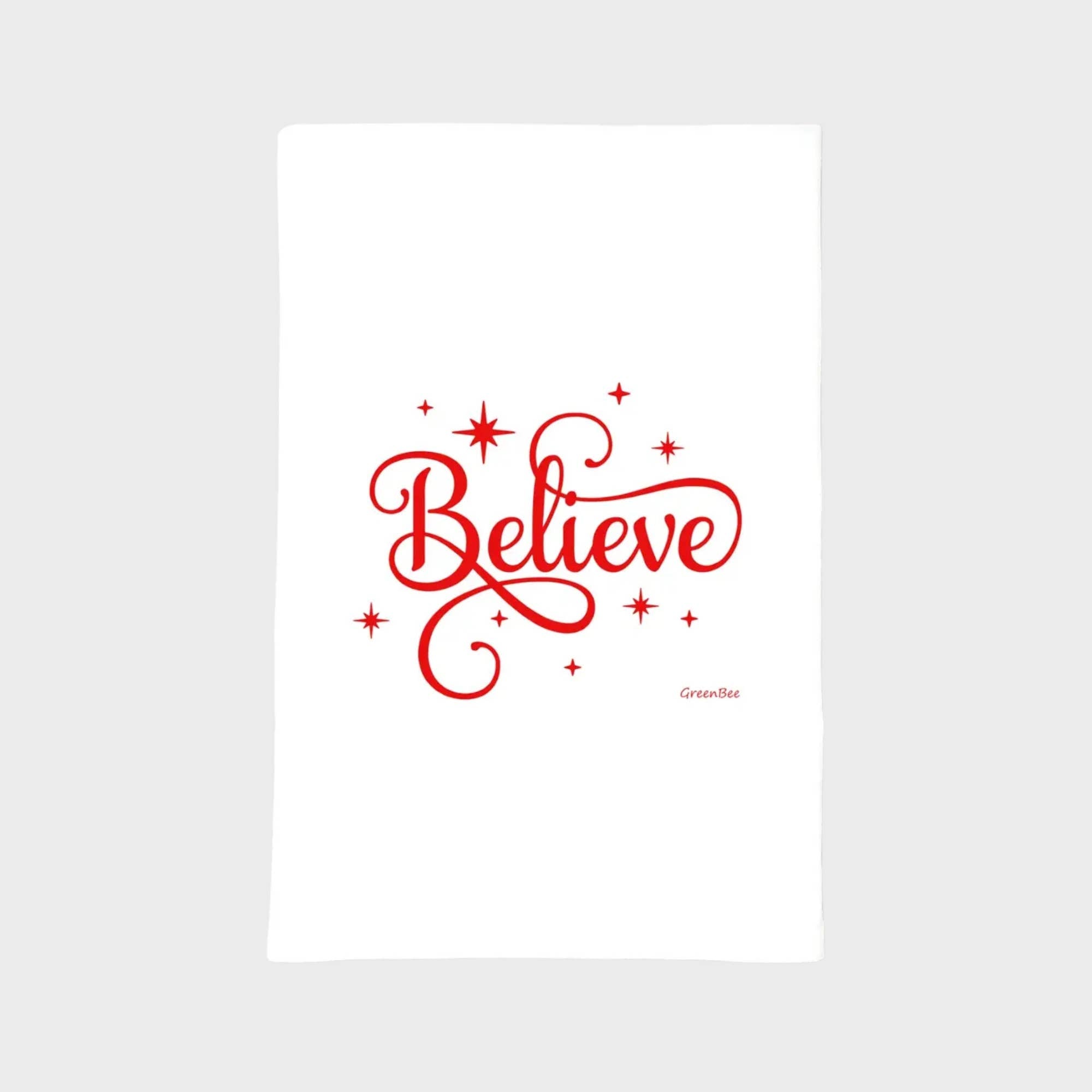 Believe Christmas Tea Towels | Santa Towel