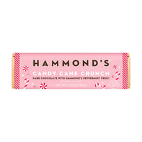 Dark Chocolate Candy Cane Crunch - 2.25 oz | Hammond's Candies
