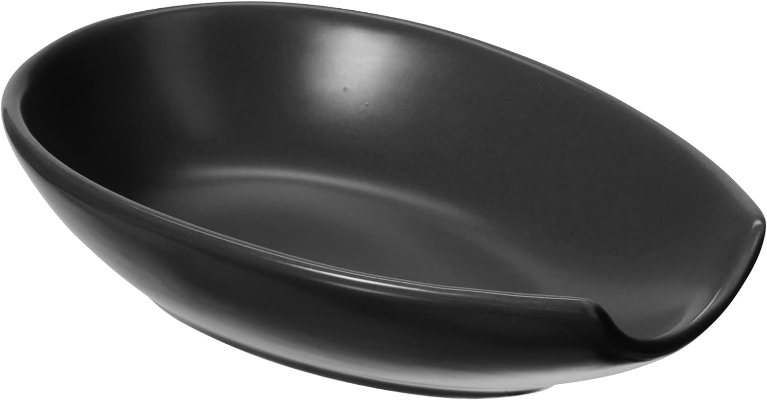 OGGI Ceramic Spoon Rest-Black