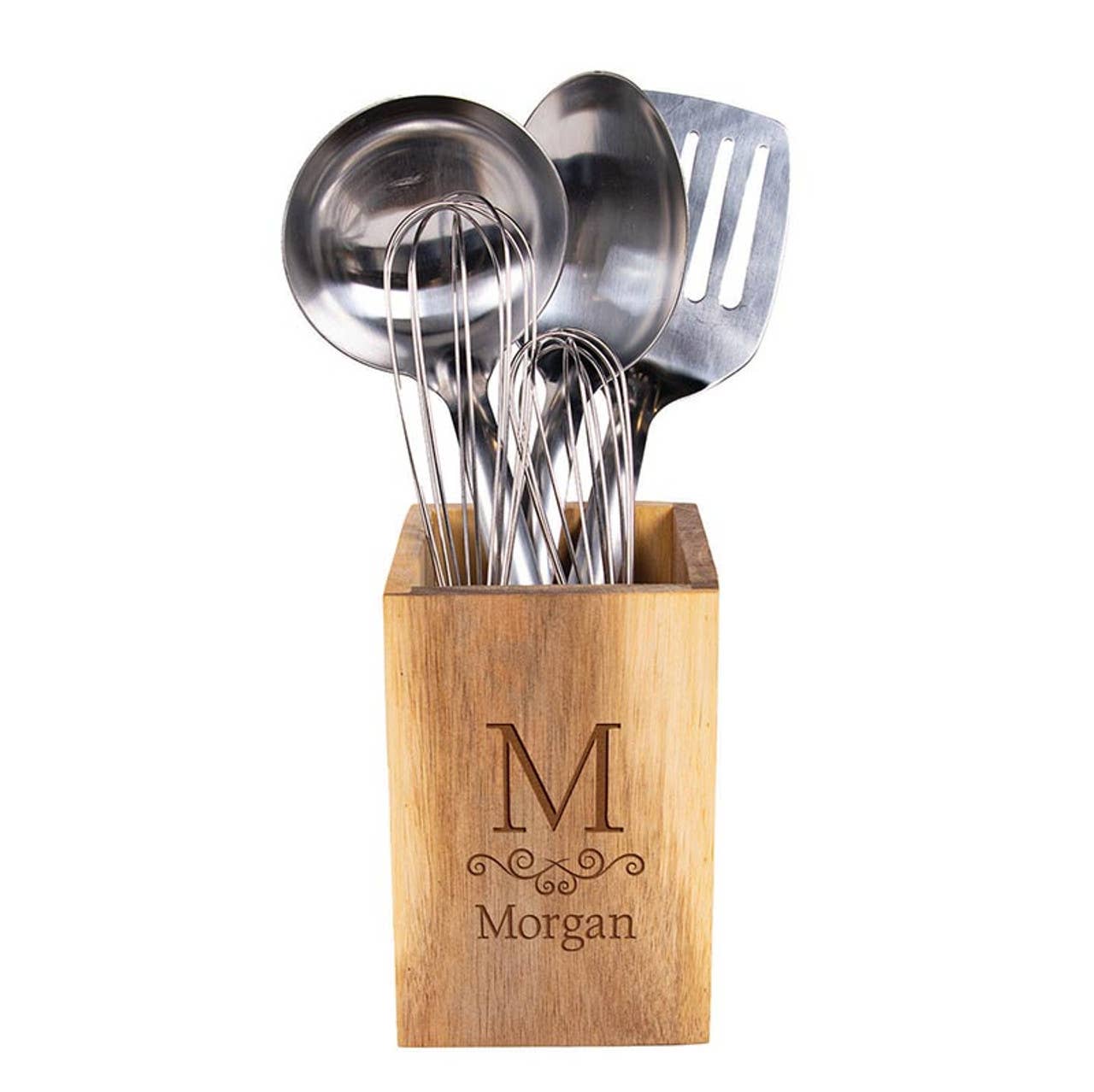 Utensil Holder - Laser Engravable