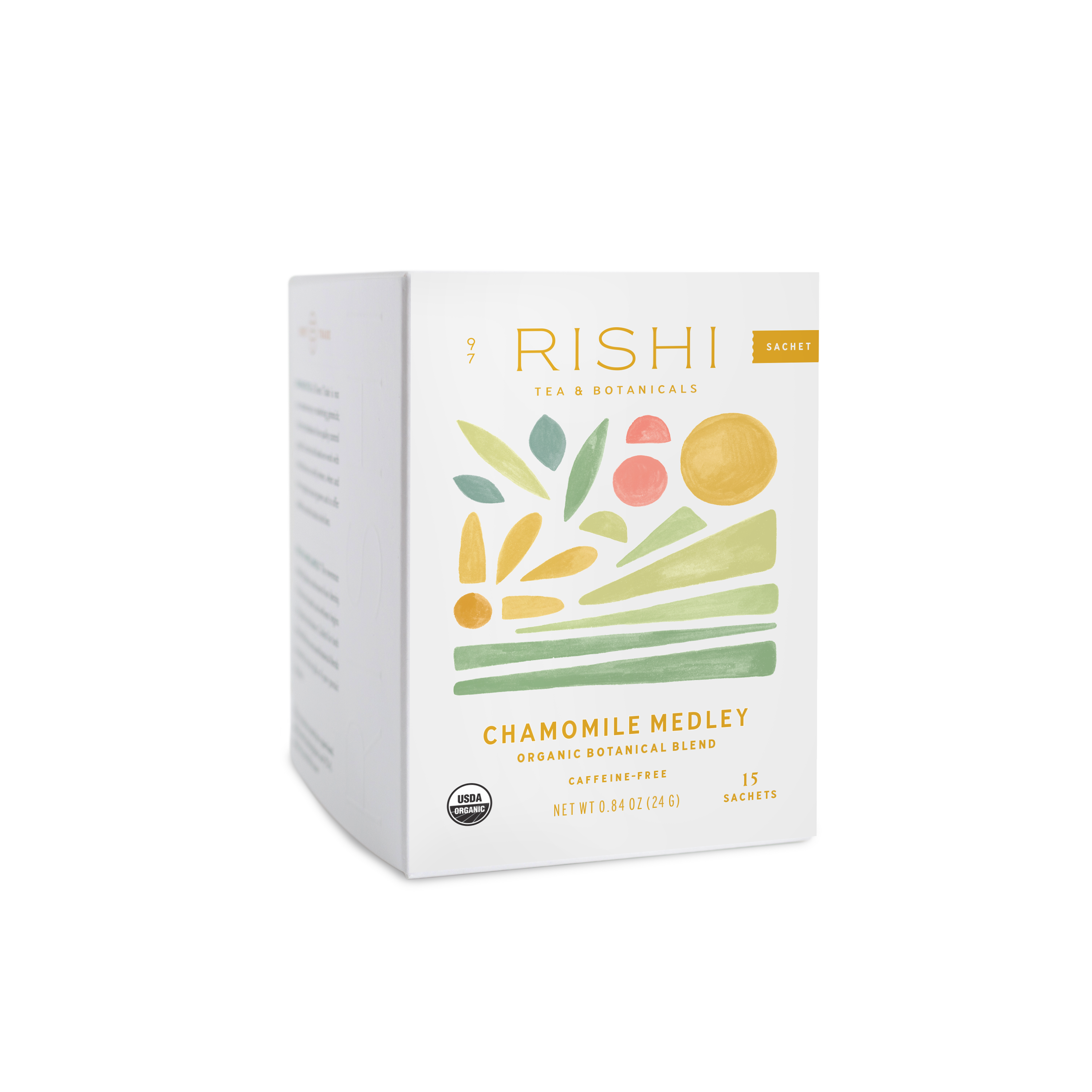 Chamomile Medley Organic Herbal Tea Sachets