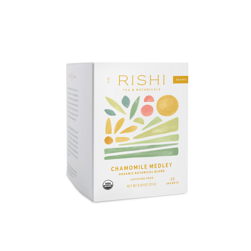 Chamomile Medley Organic Herbal Tea Sachets