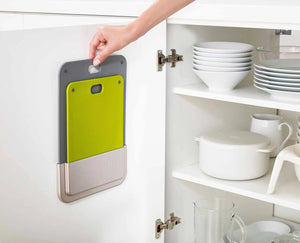 Joseph Joseph 2 Piece Chopping Board w/in Cupboard Storage