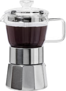 OGGI Four Cup Borosilicate Moka Pot