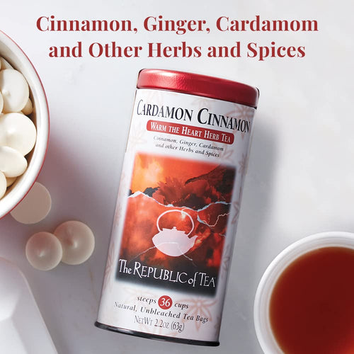 Cardamom Cinnamon Tea Bags | Republic of Tea