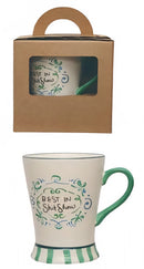 Handpainted Stoneware Mug