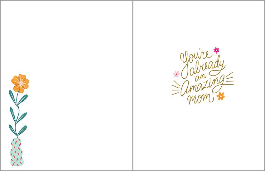 Mother's Day Greeting Card - 1st Mother's Day