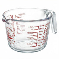 Glass Measuring Cup, 4 Cup Capacity | HIC Kitchen