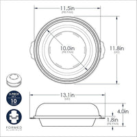 Nordic Ware Covered Pie Pan