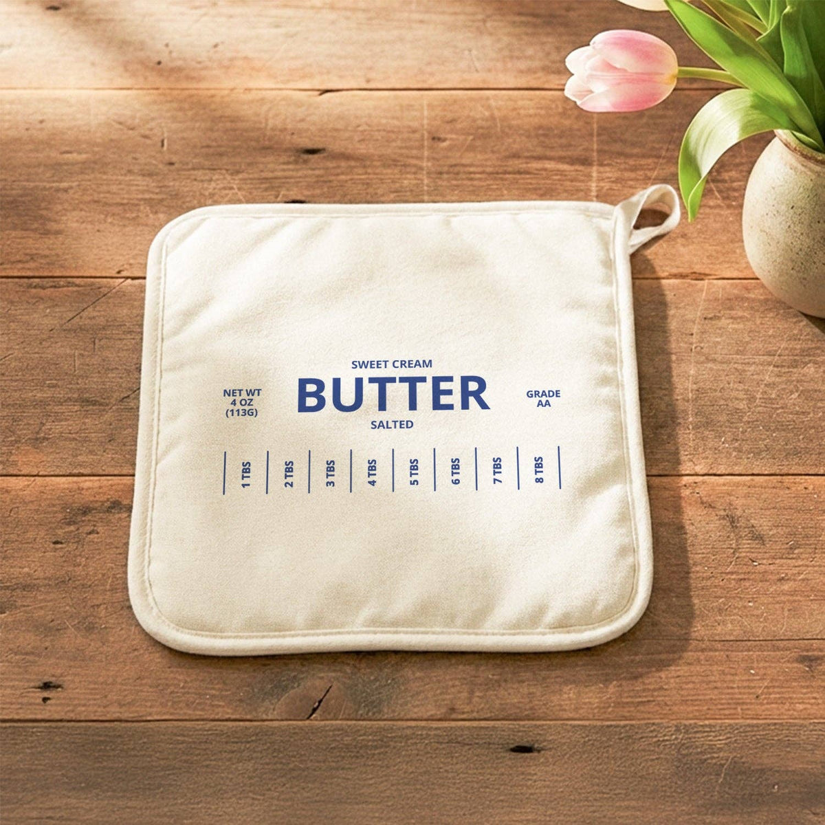 Sweet Cream Butter - Cotton Pot Holder