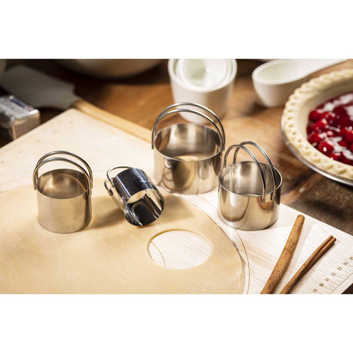 Round Dough Cutter Set