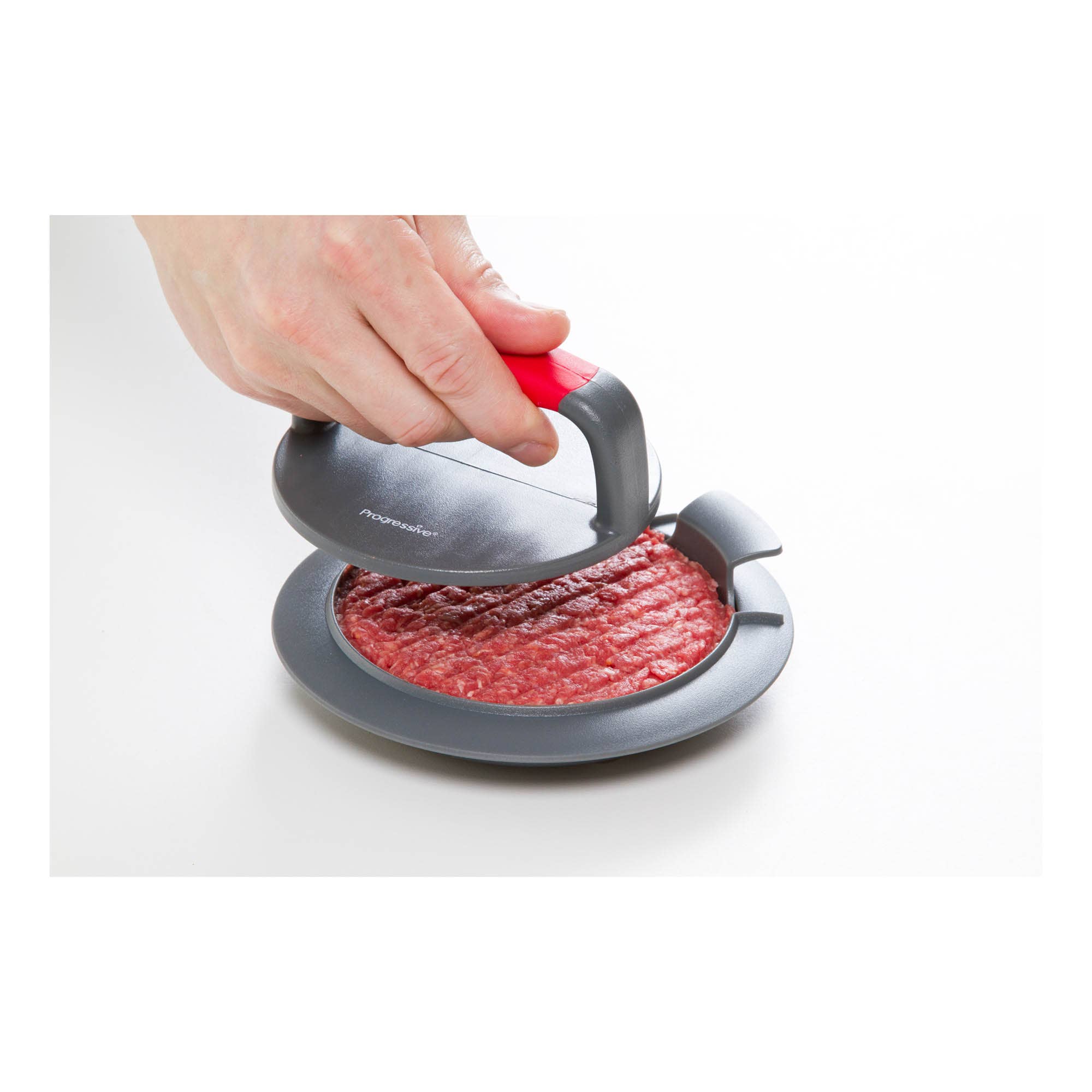 Progressive Burger Press, 3-Piece Set, 4.5-Inch | HIC Kitchen