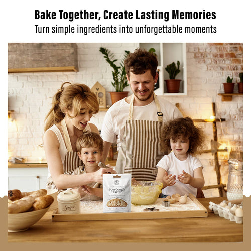 Organic Non-GMO, Freeze Dried, Sourdough Starter (12 grams)