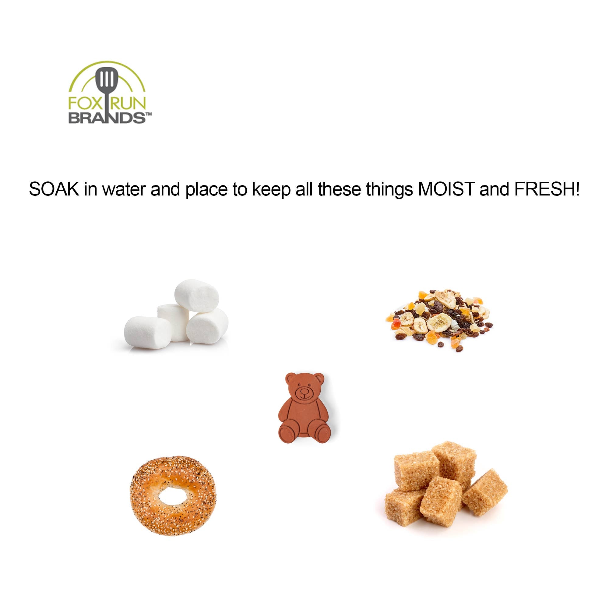 Terracotta Brown Sugar Bear Keeper & Saver | Fox Run