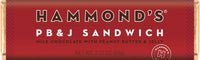 Hammond's PB & J Sandwich Milk Chocolate Candy Bar