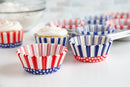 Fox Run Patriotic Bake Cups, 50 Count