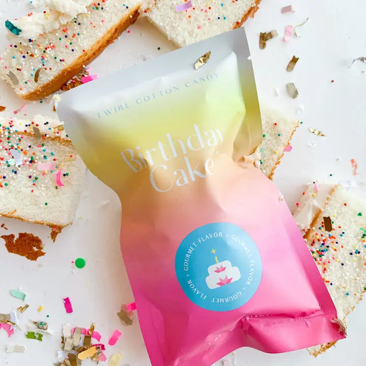 Birthday Cake Cotton Candy