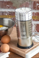 2 Cup Adjust-A-Cup, Satin, 3.25" x 6" | KitchenArt Pro