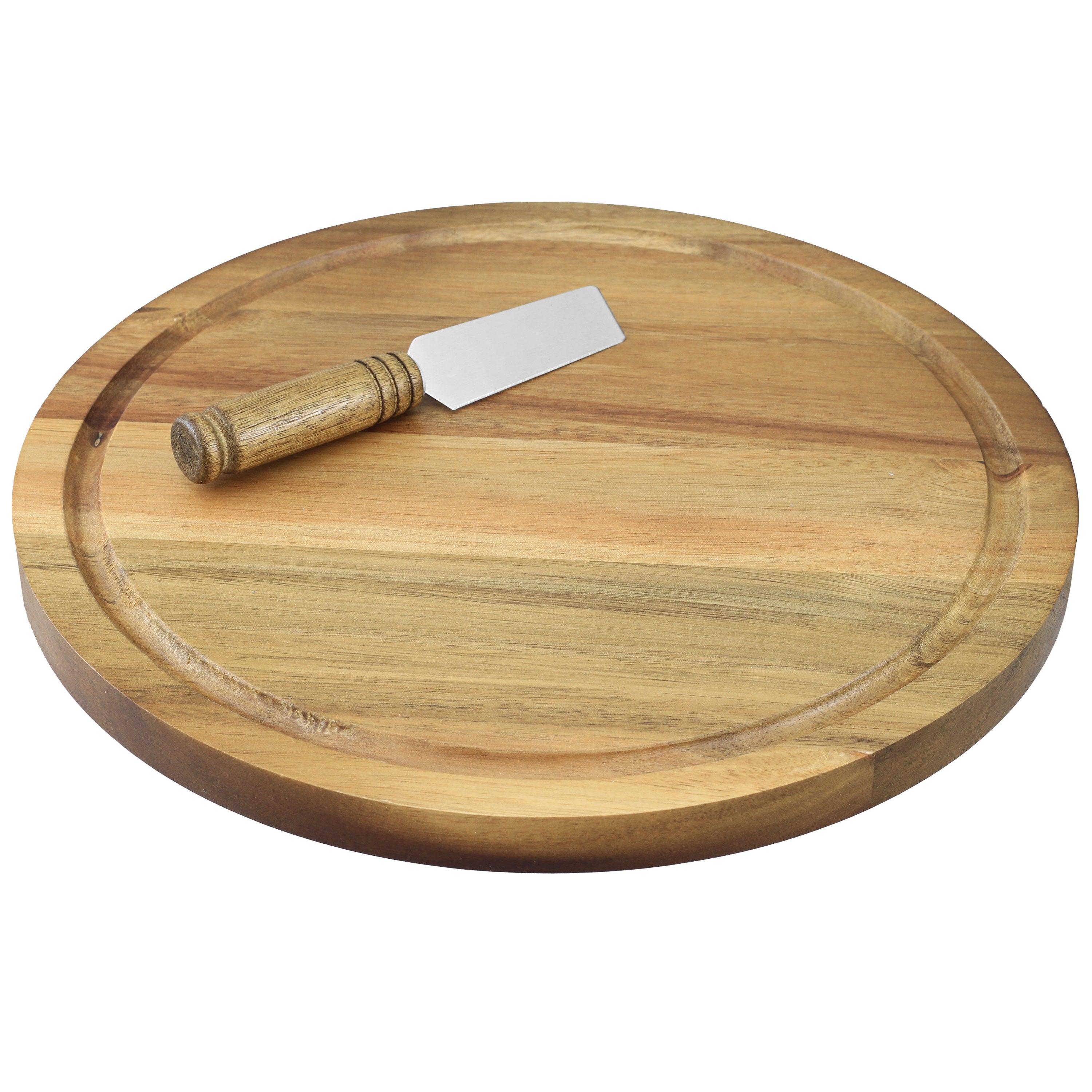 Round Cheese Board & Knife Set