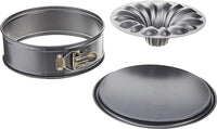 Nordic Ware Bundt Fancy Springform Pan w/2 Bottoms