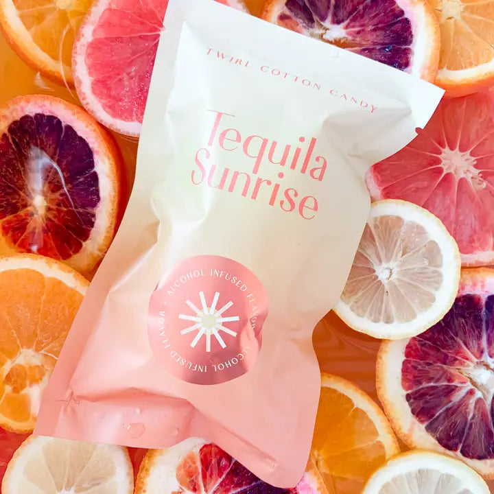 Tequila Sunrise Cotton Candy