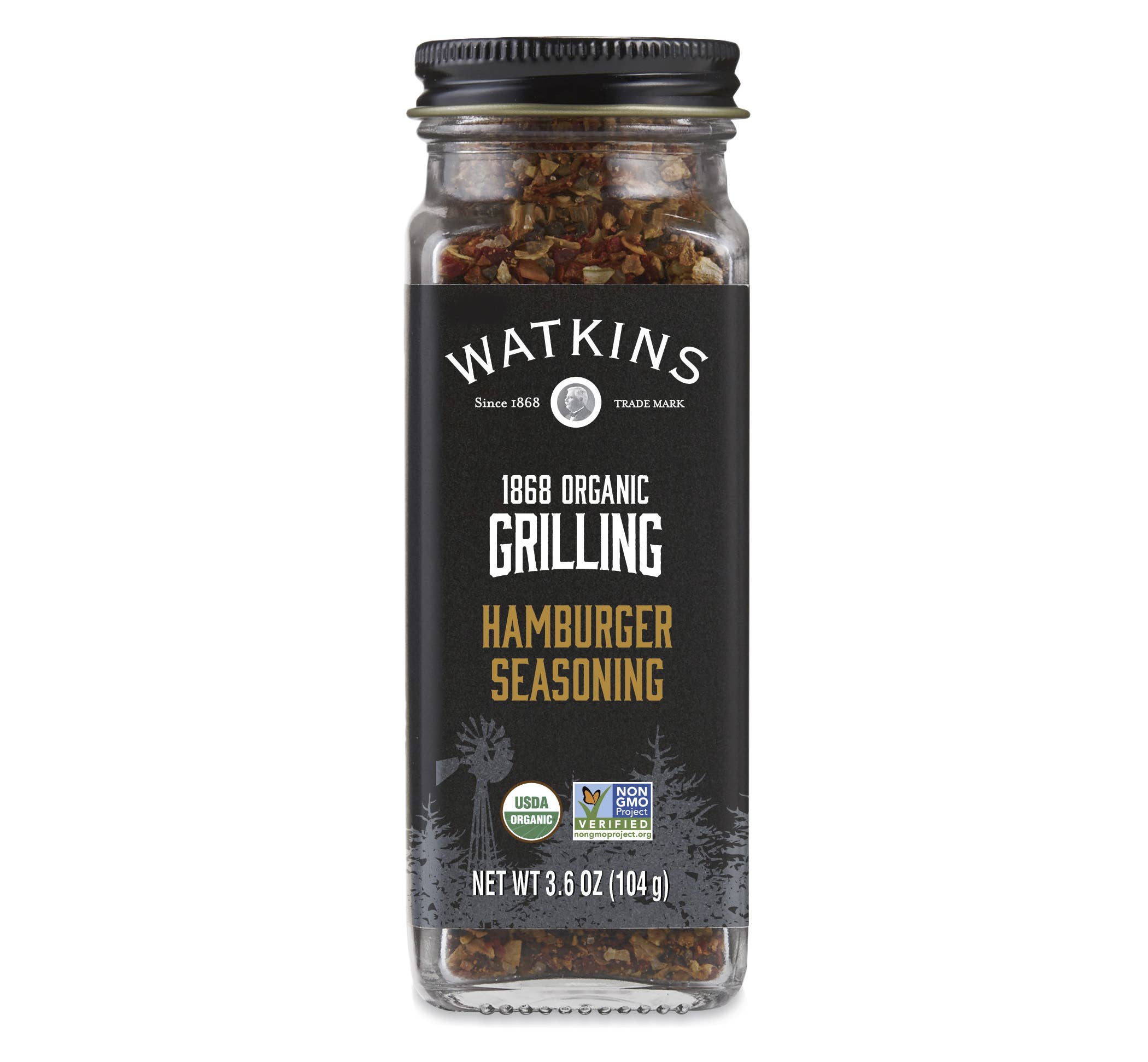 Organic Hamburger Seasoning 3.6 oz