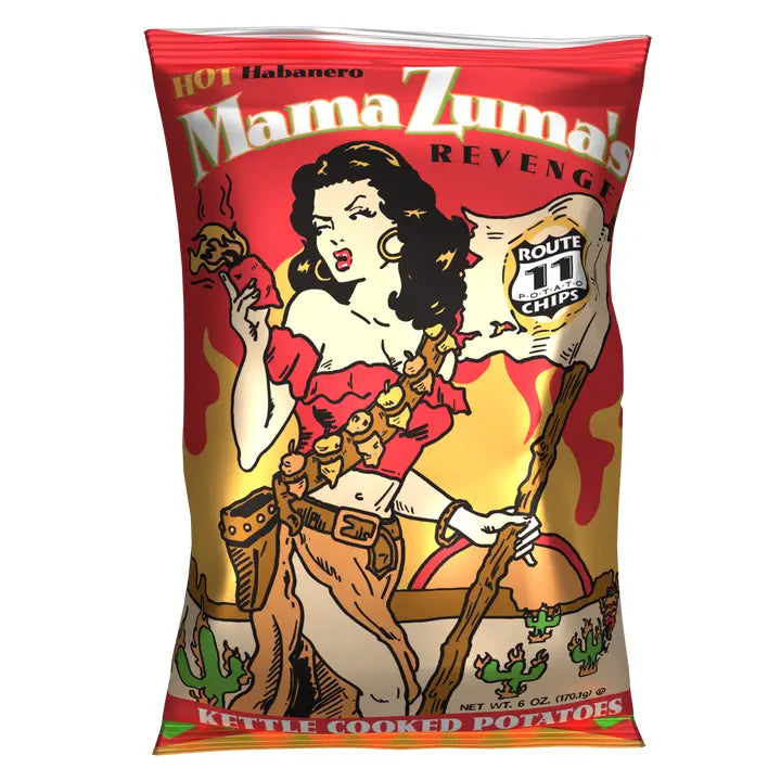 Mama Zuma's Revenge Potato Chips - 2oz | Route 11