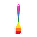 Rainbow Non-Stick Silicone Mini Scraper Spatula 8.5"