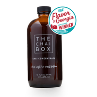 Chai Concentrate 16 oz Glass Bottle | The Chai Box