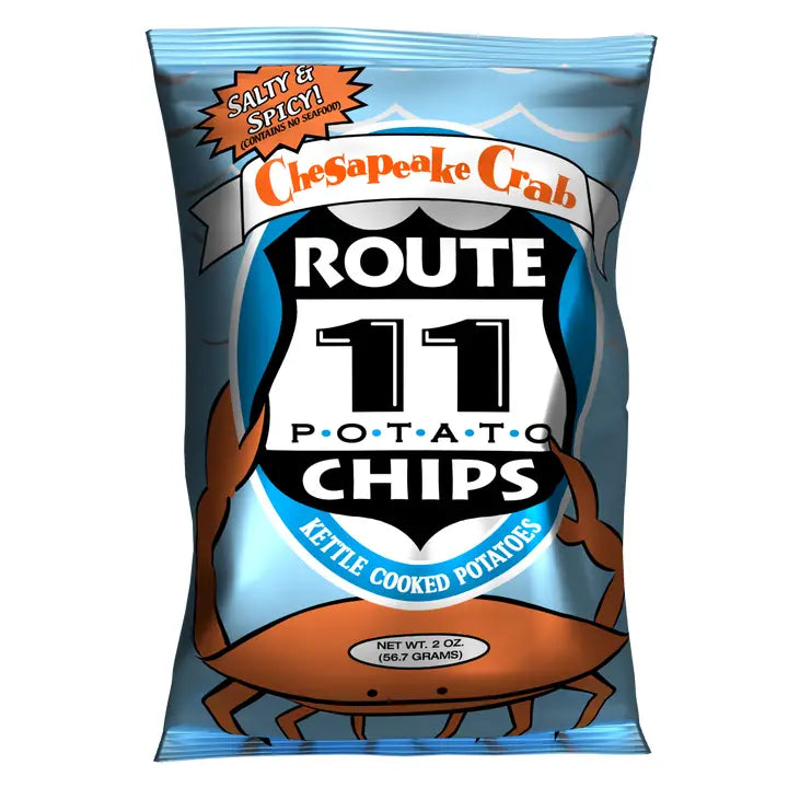 Chesapeake Crab Potato Chips (2oz) | Route 11